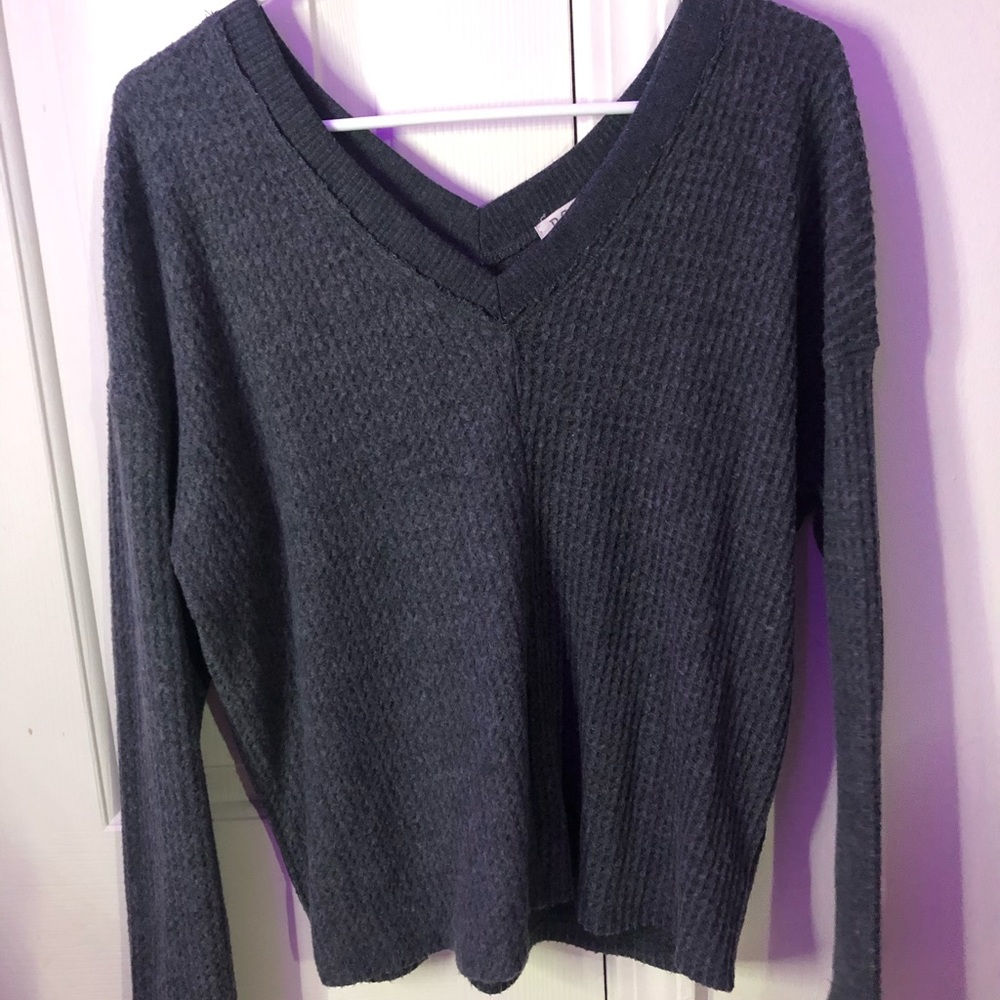 V neck sweater!